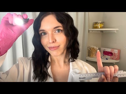 ASMR Fixing Your Eyes - EXAM /Gloves, Vision &  Light Test