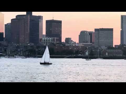 enjoy the east boston sunset with me