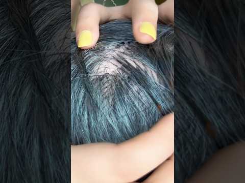 Check your hair with gum chewing #asmr #shorts #asmrtriggers #asmrvideos #satisfying