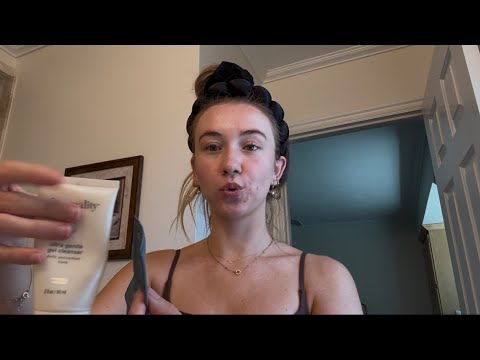 ASMR | Lofi & Soft Spoken | Chat with me while I do my Skincare 🧴