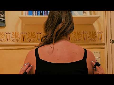 Talking ASMR Scalp, Neck & Back Massage 💆‍♀️ Soft Spoken, Tingles & Sleep