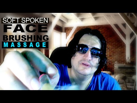 A Face brushing MASSAGE treatment | Soft spoken | ROLEPLAY ASMR | Very relaxing and tingling