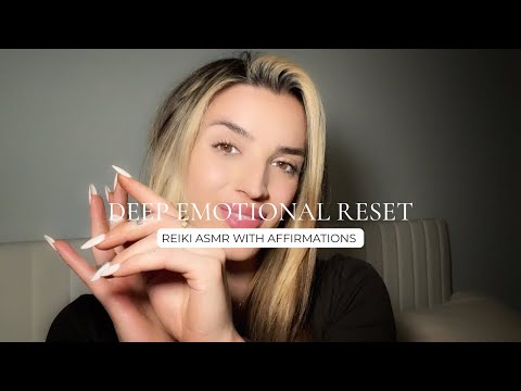 Reiki ASMR to Let Go of Heavy Energy & Return to Peace I Deep Emotional Reset and Plucking