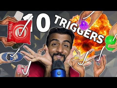 ASMR Simple Fast 💨 10 Triggers 