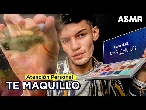 ASMR español Maquillándote - Atención personal & Tocando tu carita - ASMR Español - Mol ASMR