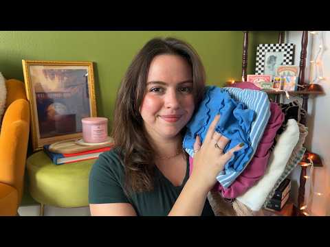 Fabric Sounds | ASMR Goodwill Haul ✨