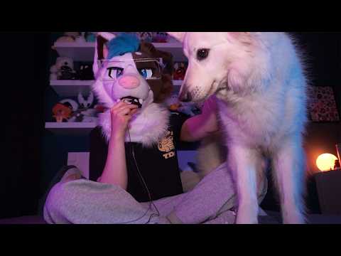 [Furry ASMR] Chaotic visuals and mini mic stuff
