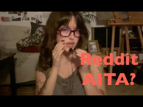 ASMR reading reddit AITA stories😴💤pure whispering eng lo-fi lavalier mic