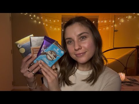 ASMR | Chocolate 🍫 (whispers, crinkles, tapping & more)