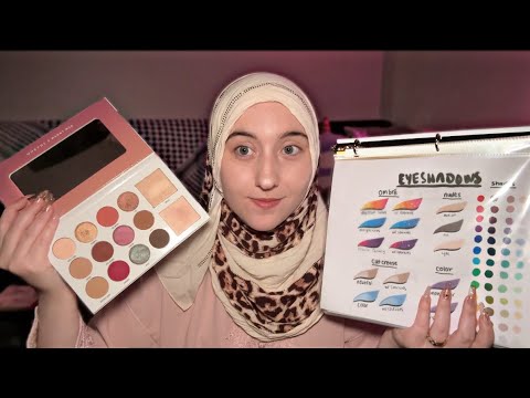 ASMR Makeup: Friend Does Your Professional Makeup