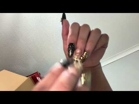 asmr with my new nailzzz ♡