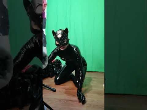 Catwoman Roleplay #catwoman #catwomancostume #leatherpvcmodel