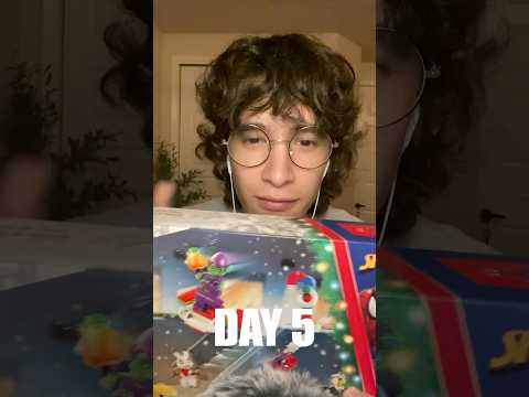 ASMR Day 5 Of The Lego Spiderman Advent Calendar🕷️ #asmr #holiday #adventcalendar #spiderman #lego