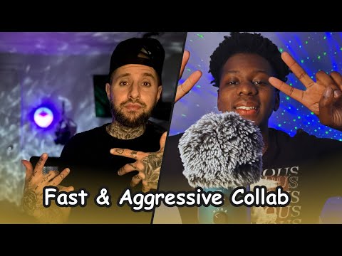 ASMR Fast & Aggressive Collab For AMAZING SLEEP