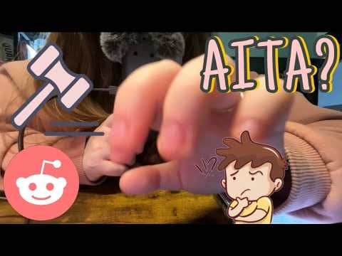 ASMR || AITA - Babysitter Edition! (Up Close Tascam Whispers) 💗
