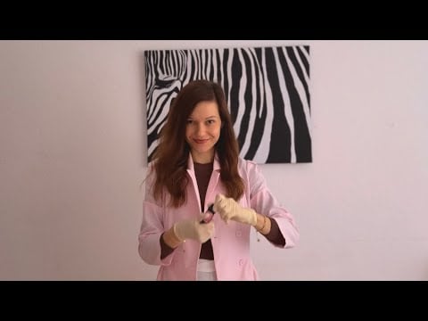 ASMR Cozy Observation & ULTIMATE Cranial Nerve Exam, Doctor Roleplay (english/german)