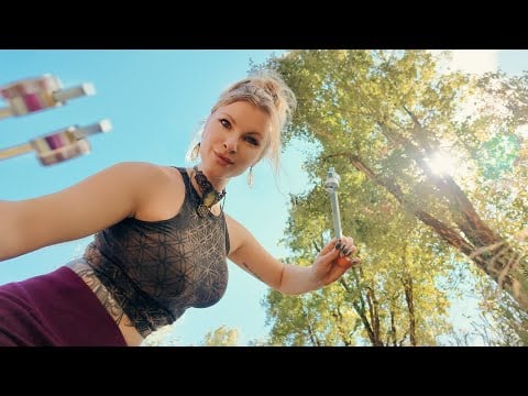 ASMR 2 Hours Tuning Fork Outdoors compilation.