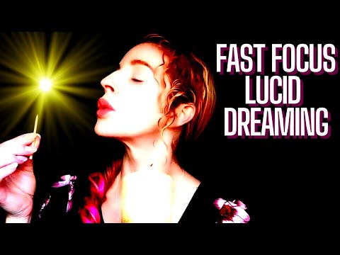 Guided Lucid Dream Meditation with Lucid Dream Sleep Music | Proven Method ~ Fast Focus ASMR Whisper