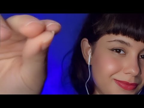 ASMR Removendo Suas Energias Negativas ✨🤍 Sussurros + Mouth Sounds Para Relaxar