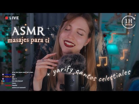 ✨ASMR MASAJE CAPILAR, mouth sounds, visuales y cantos celestiales de @YarifyASMR  ✨🔴