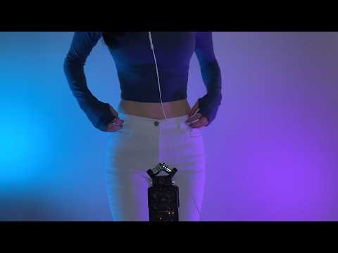 ASMR fast and aggresive Jeans Scratching