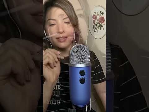 ASMR Inaudible and Mic Brushing #asmr #asmrbrushing #asmrinaudible