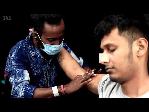 Pressure Point ASMR Head Massage With Crunchy Neck Crack | Skin Pulling Body Massage For Relaxation