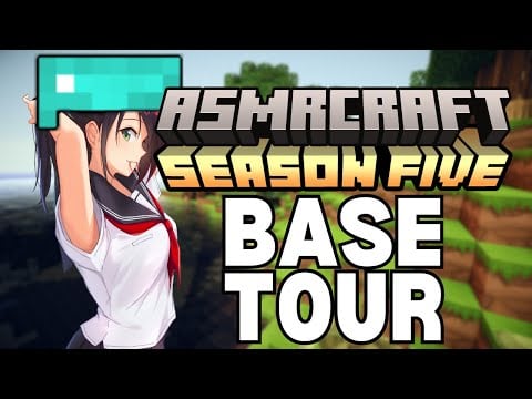 [ASMRCRAFT] Base Tour! (whispered commentary)