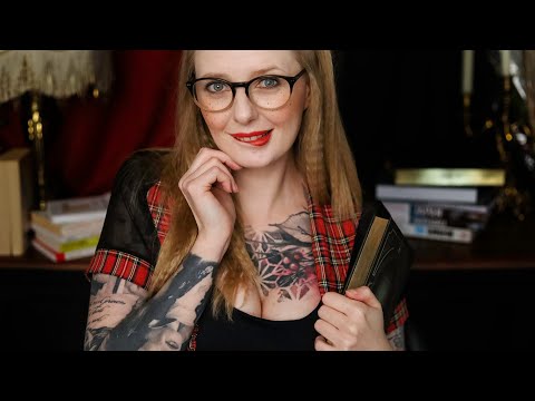 asmr shy nerd girl flirts with you