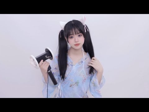🥰晓美 Xiao Mei ASMR  舔耳口腔音喘息 Ear Licking  Licking And Eating Ear Licking