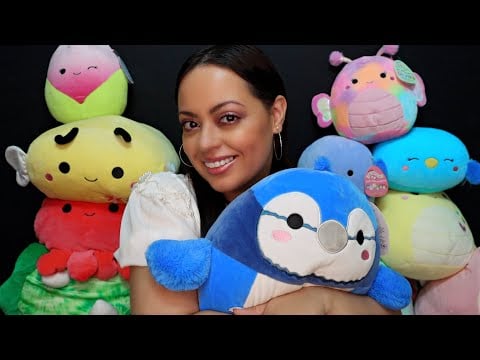 ASMR| Squishmallow Collection for the BEST SLEEP of Your Life! (fabric sounds, tapping)