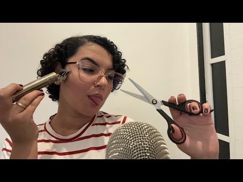 ASMR ROLEPLAY | Barbearia que dá sono 💤