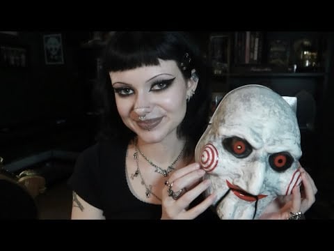 ASMR | Spirit Halloween, T.J. Maxx, & Michaels Haul 🎃 tapping, scratching, rambling, etc.