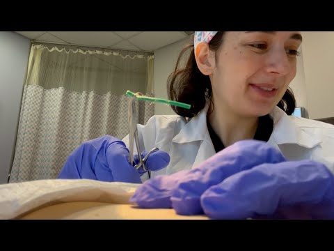 ASMR| Seeing The Gynecologist-Nexplanon Removal Procedure!  (Roleplay, Real Medical Office)