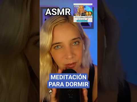 ASMR MEDITACIÓN GUIADA #asmr #asmrmeditación #asmrespañol #asmrmeditaciónguiada