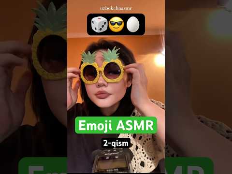 Asmr. Emoji challenge. Turli ovozlar #asmr #roleplay #rekkkkkk #uzbek #relax