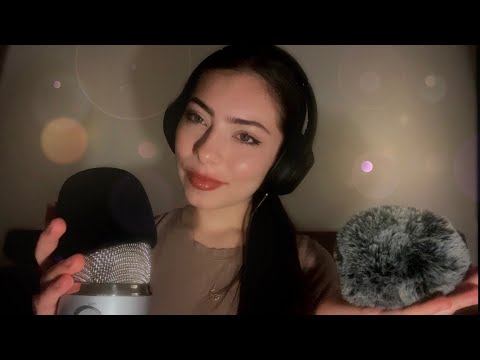 asmr | mic gripping & rubbing (bare/ foam/ fluffy mic)