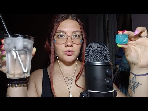 CALDO E INSONNIA? CI PENSO IO🧊😴💜| ASMR ITA