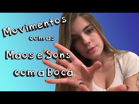 ASMR HIPNOSE (MOVIMENTO COM AS MÃOS E SONS COM A BOCA) | Banana Vintage