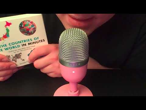 Eclectic ASMR | Reading About Countries So You Can Relax