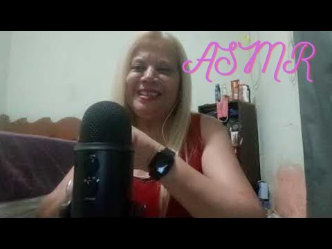 ASMR : Creme nas mãos  e sons de boca.