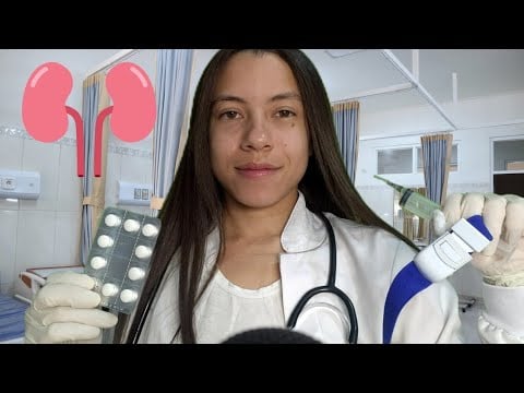 ASMR ROLEPLAY Urgência Pedra nos Rins • Cuidando de Você 💉🪨