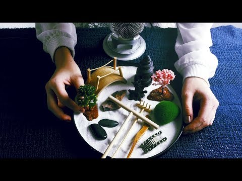 ASMR ICNBUYS Zen garden & Unboxing and Relaxing Playing with Zen Garden (No Talking)