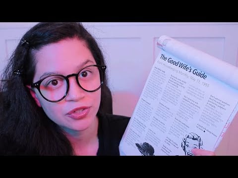 ASMR~ 1950s Tradwife Guided Meditation + Positive Affirmations