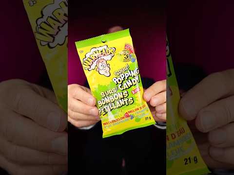 Rich guy tries cheap dollar store candy. Warheads Sour Popping Candy