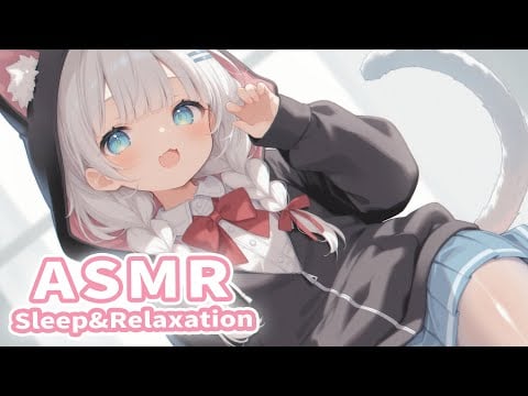 ASMR for Deep Sleep 💙 (Oil Tapping, Ear Blowing, Ear Massage)