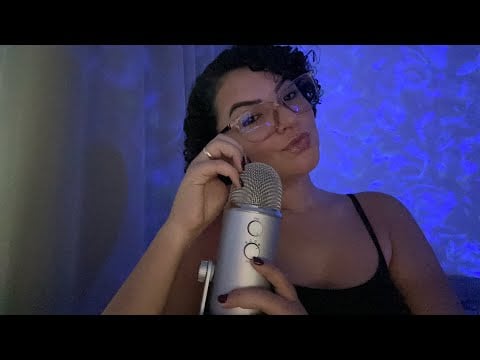 ASMR: mic tapping and scratching