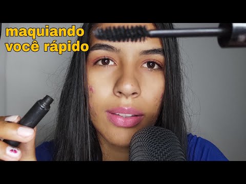 ASMR FAST AND AGGRESSIVE MAQUIANDO VOCÊ 😴