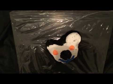 Latex Gloves with sticky foam clay {{ ASMR }}