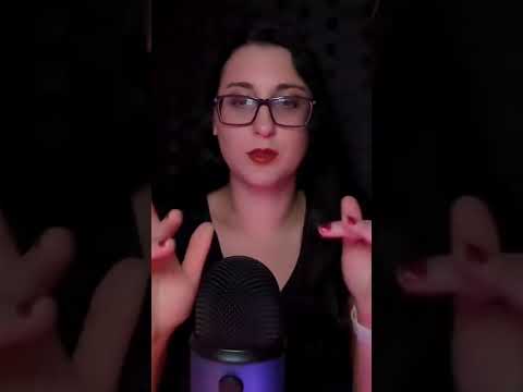 Inaudible ASMR mouth sounds